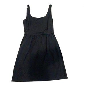 Short tank dress with pockets